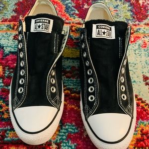 Men’s Chuck Taylor All Slip On, Size 11, Black